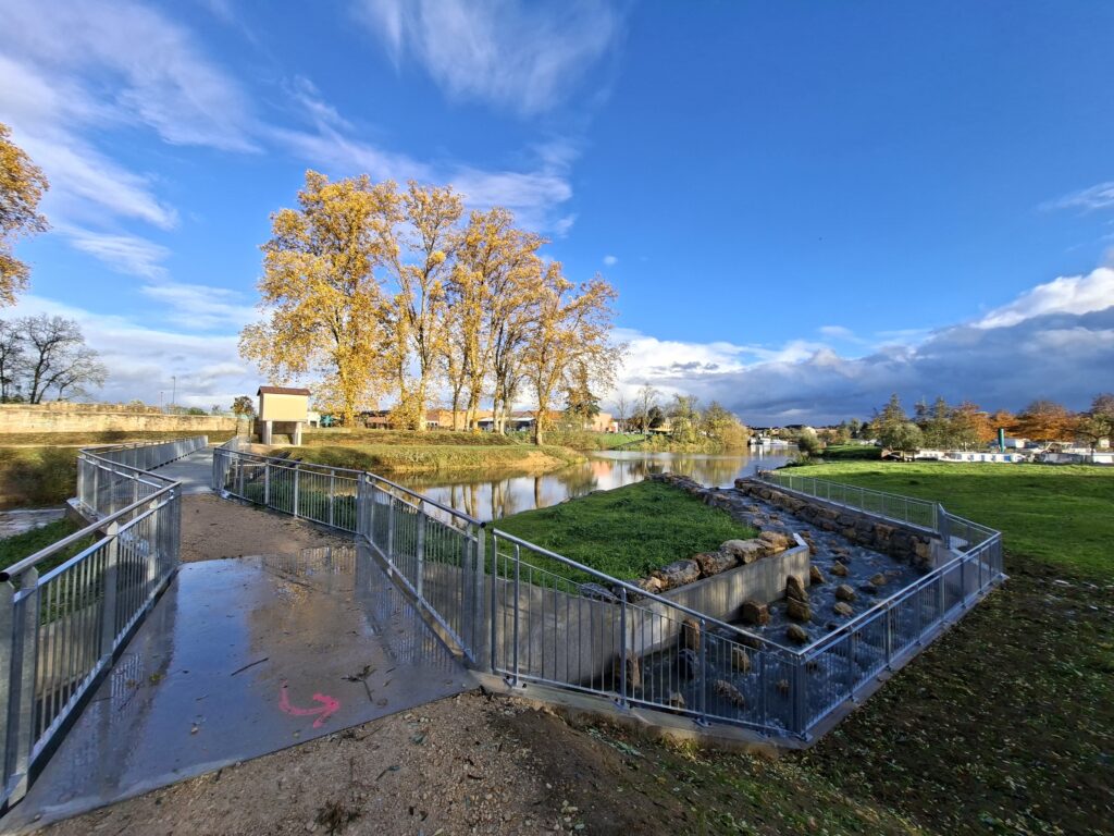 La barrage des Aiguilles et sa rivière de contournement (Travaux R&A – 2026)