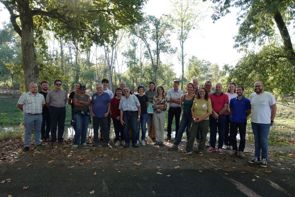 Participant·e·s à la journée découverte du bassin versant