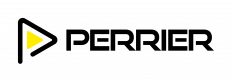 Perrier logo PRINCIPAL noir et jaune pour fond clair horizontal